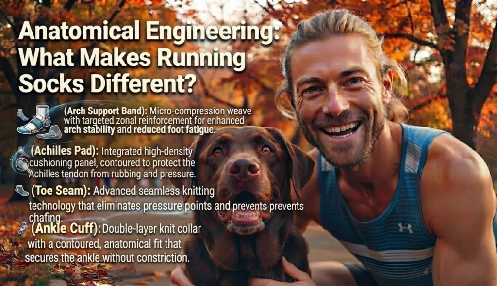 Anatomical Engineering: What Makes Running Socks Different?