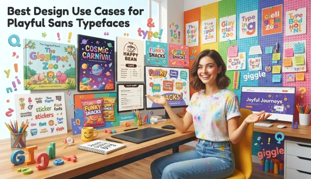 Best Design Use Cases for Playful Sans Typefaces
