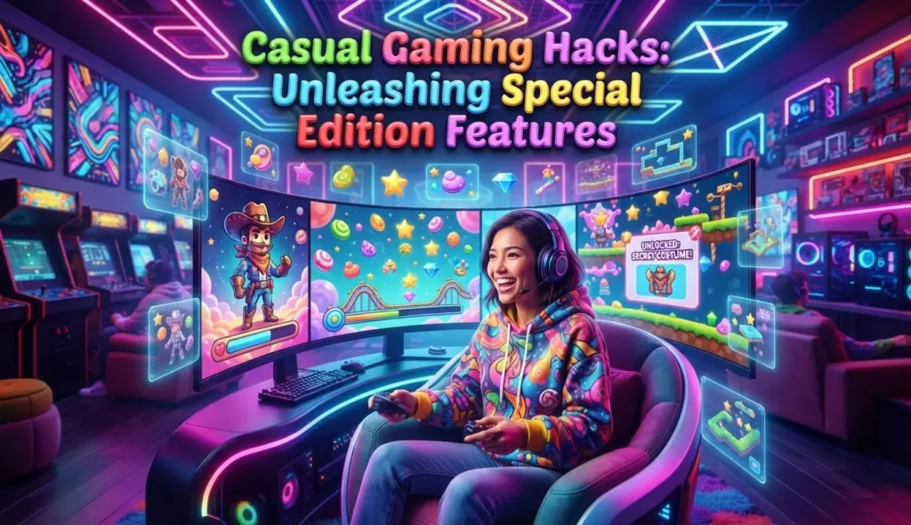 Casual Gaming Hacks: Unleashing Special Edition Features
