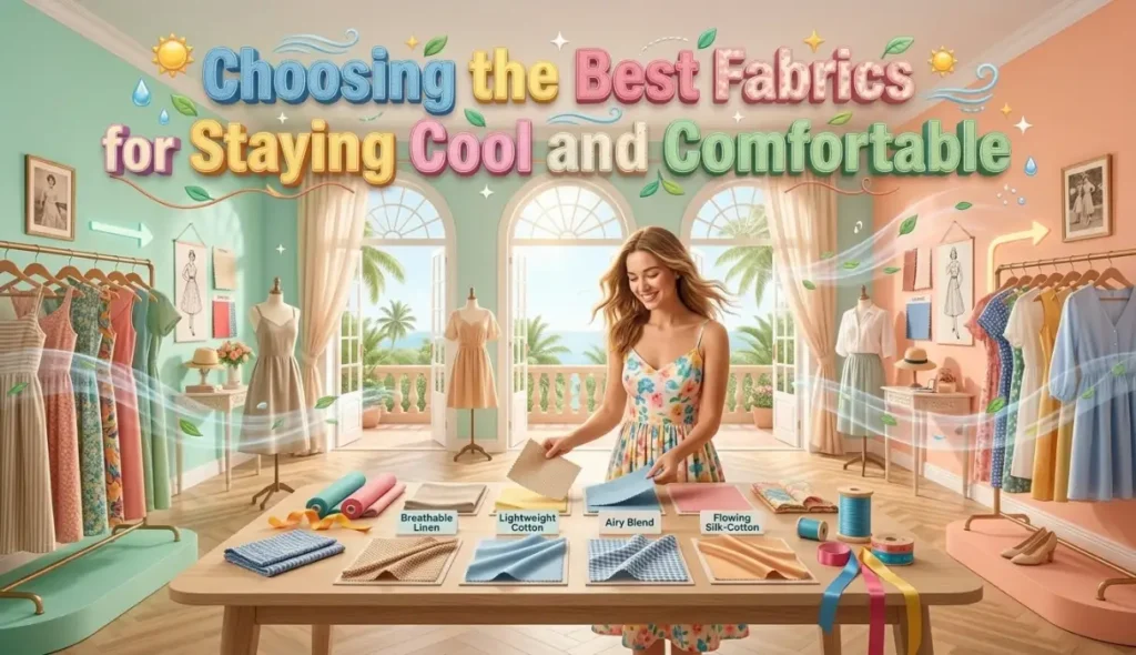 Choosing the Best Fabrics for Staying Cool and Comfortable