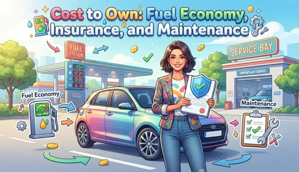 Cost to Own: Fuel Economy, Insurance, and Maintenance