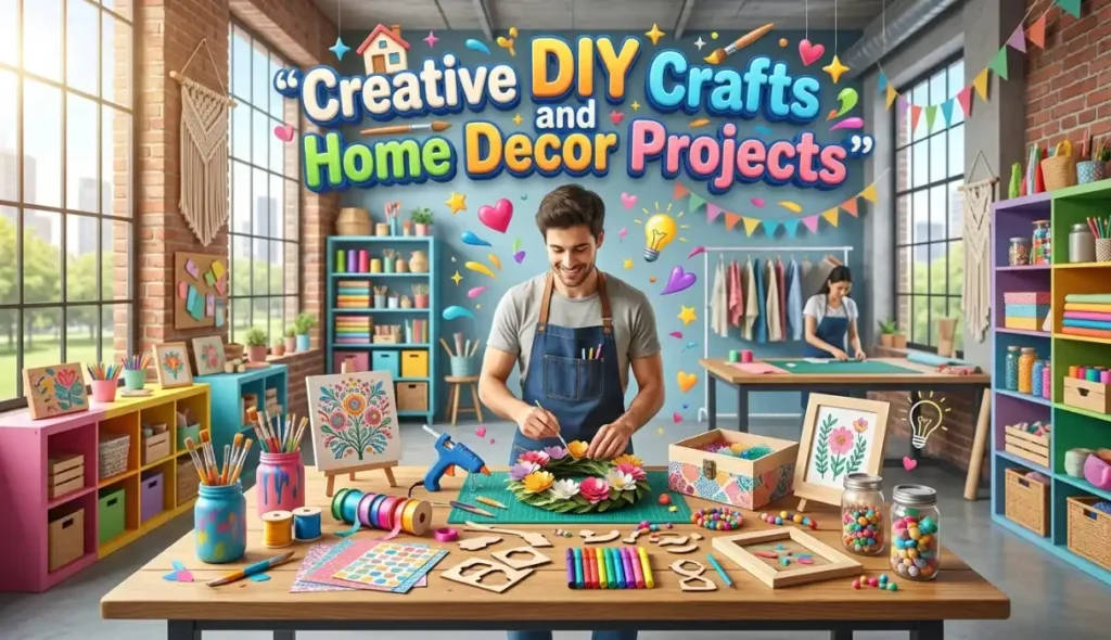 Creative DIY Crafts and Home Decor Projects