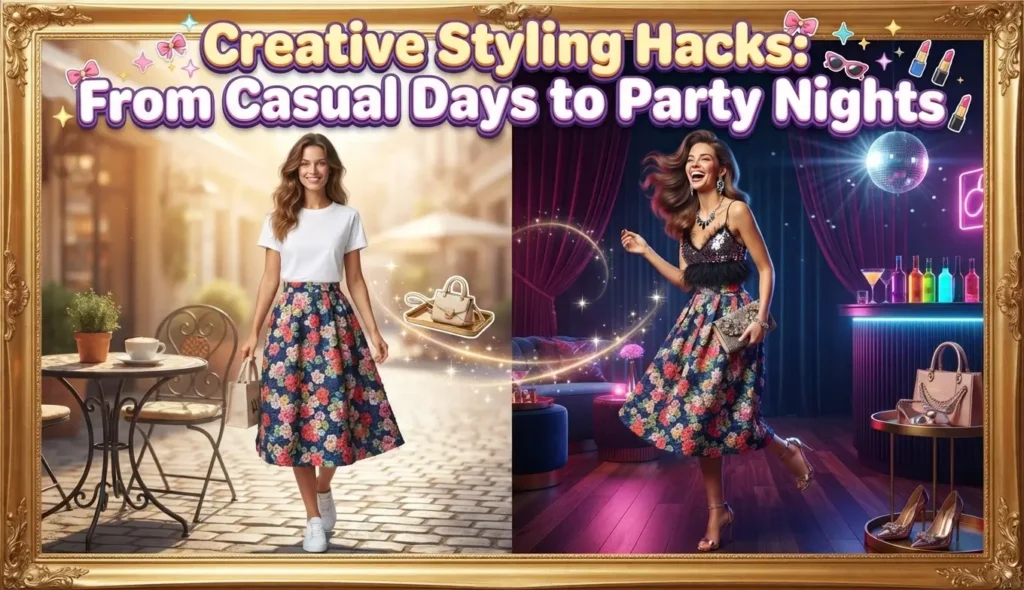Creative Styling Hacks: From Casual Days to Party Nights