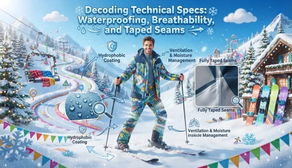 Decoding Technical Specs: Waterproofing, Breathability, and Taped Seams