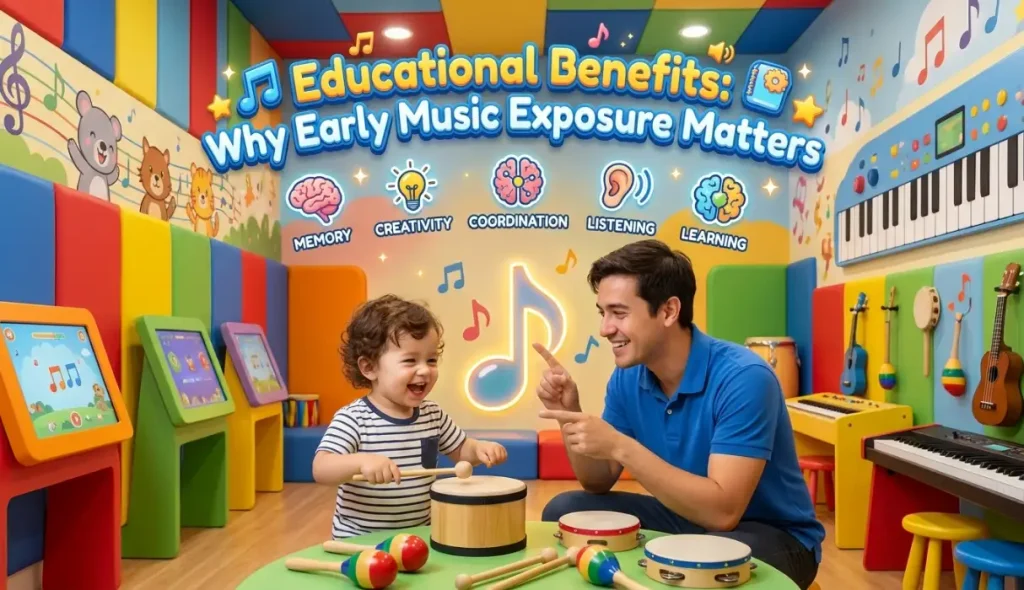 Educational Benefits: Why Early Music Exposure Matters