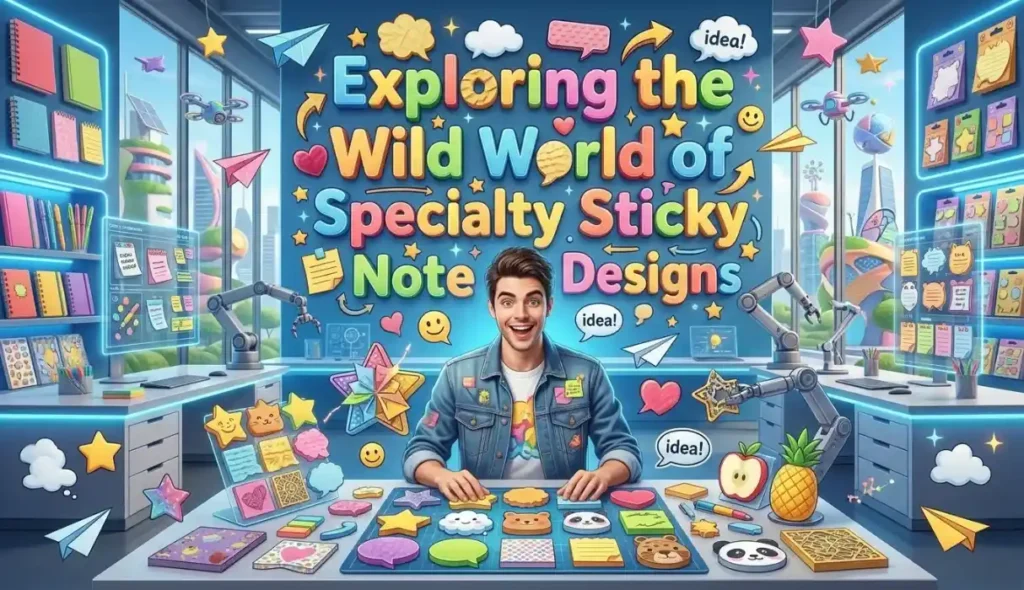 Exploring the Wild World of Specialty Sticky Note Designs