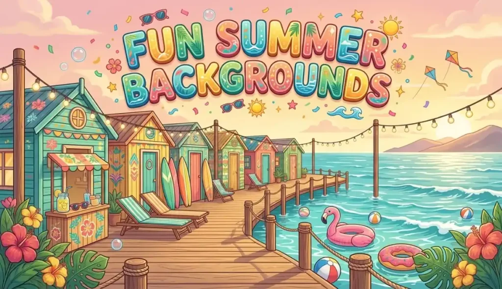 fun summer backgrounds