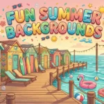 fun summer backgrounds