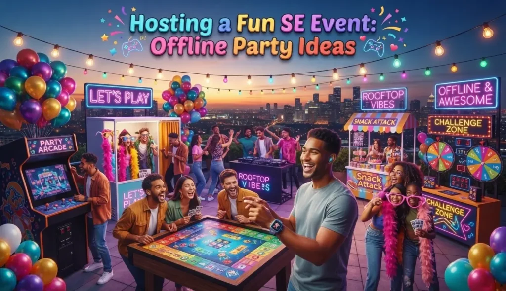 Hosting a Fun SE Event: Offline Party Ideas