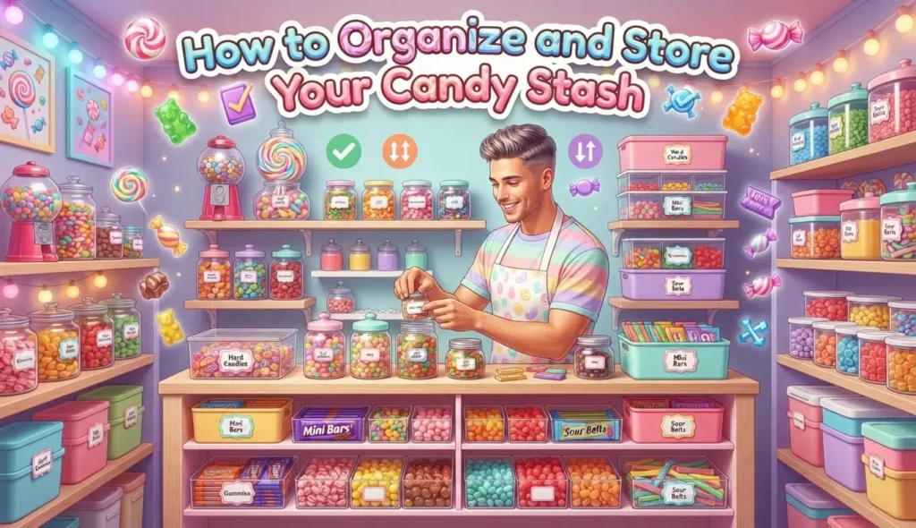 How to Organize and Store Your Candy Stash