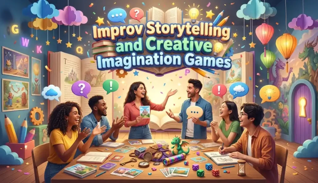 Improv Storytelling and Creative Imagination Games