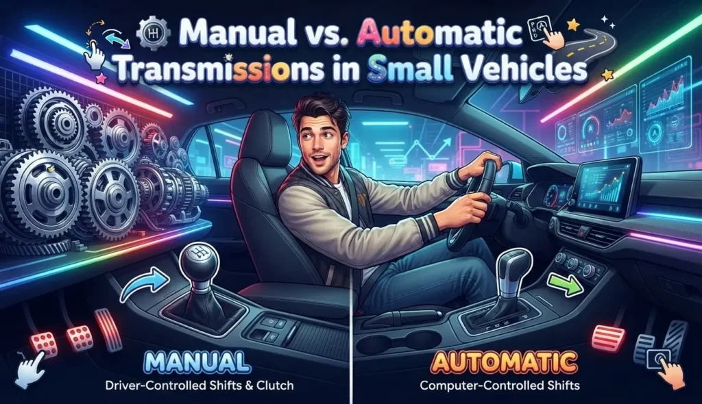 Manual vs. Automatic Transmissions in Small Vehicles