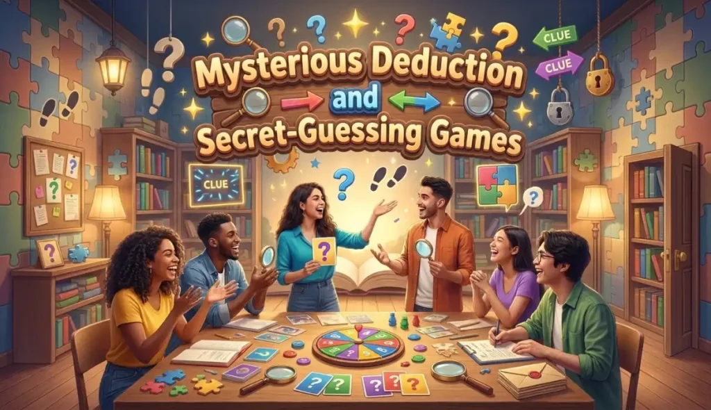 Mysterious Deduction and Secret-Guessing Games