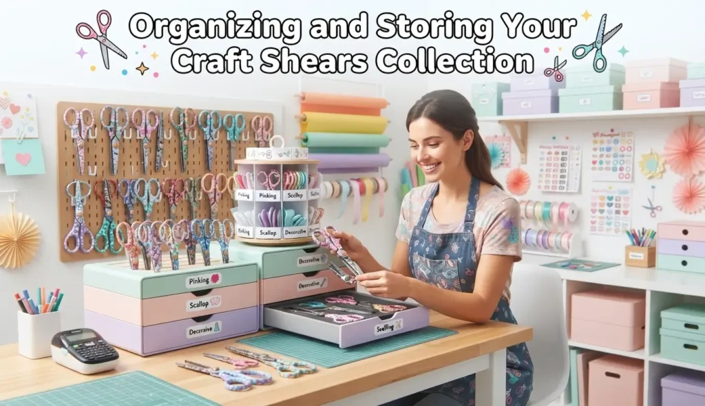 Organizing and Storing Your Craft Shears Collection
