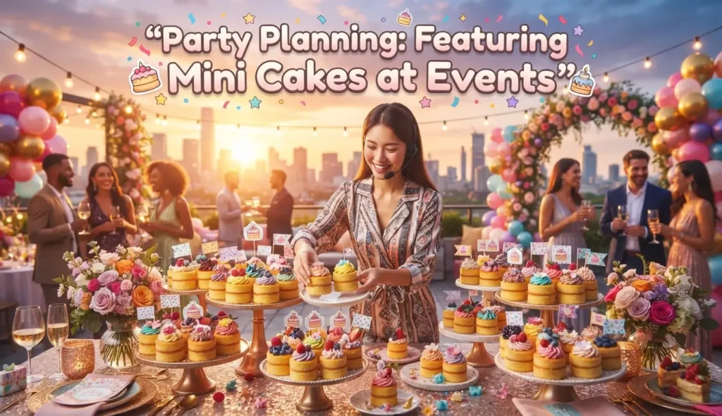 Party Planning: Featuring Mini Cakes at Events