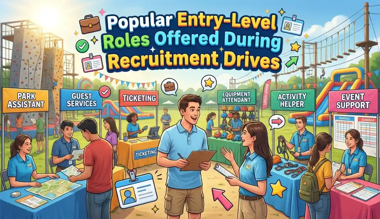 Popular Entry-Level Roles Offered During Recruitment Drives