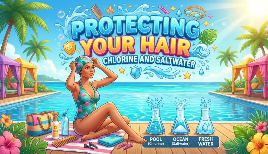 Protecting Your Hair from Chlorine and Saltwater