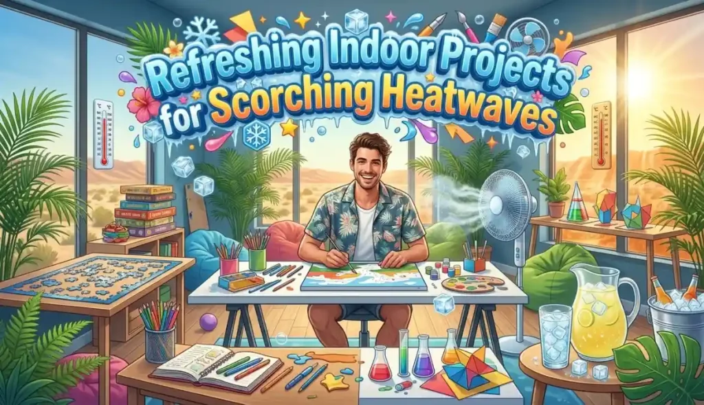 Refreshing Indoor Projects for Scorching Heatwaves