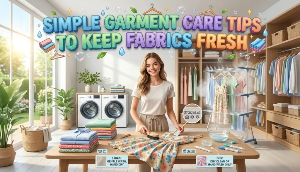 Simple Garment Care Tips to Keep Fabrics Fresh