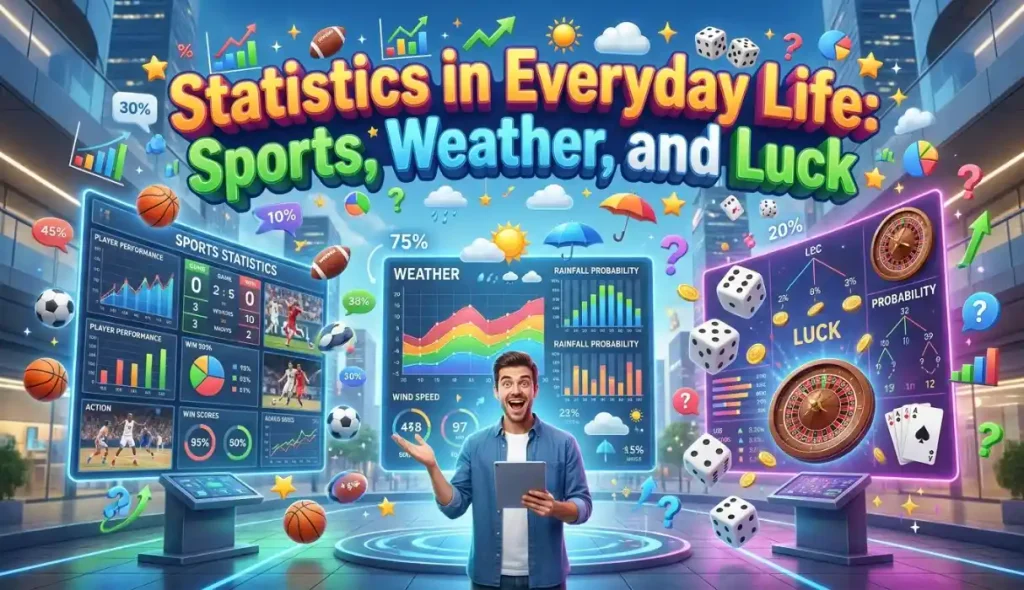 Statistics in Everyday Life: Sports, Weather, and Luck