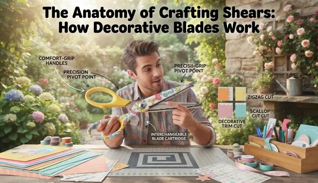 The Anatomy of Crafting Shears: How Decorative Blades Work