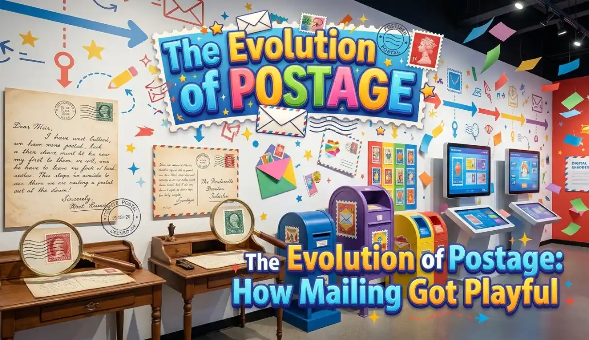 The Evolution of Postage: How Mailing Got Playful