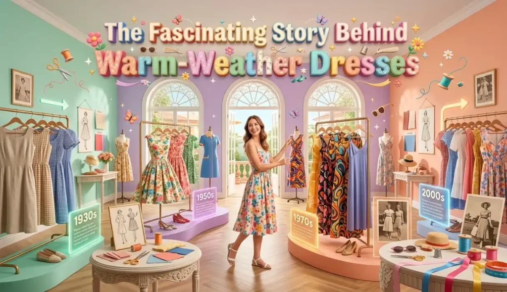 The Fascinating Story Behind Warm-Weather Dresses