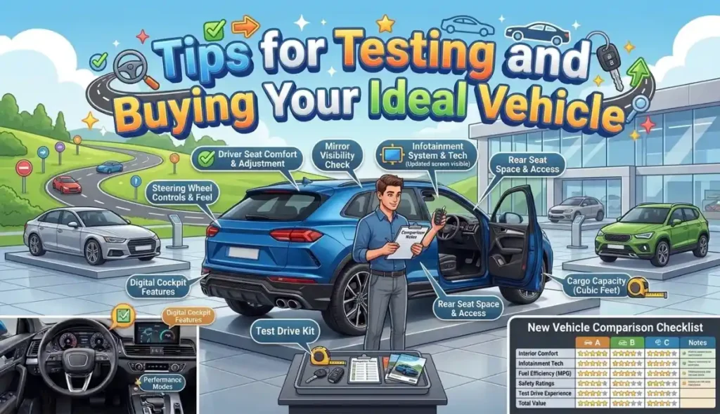 Tips for Testing and Buying Your Ideal Vehicle