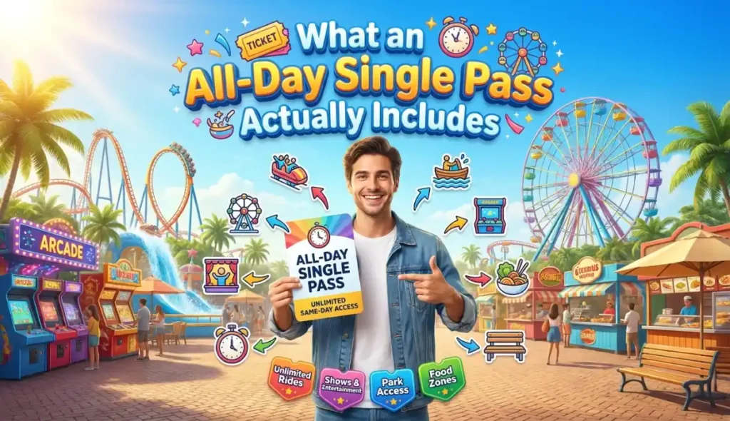 What an All-Day Single Pass Actually Includes
