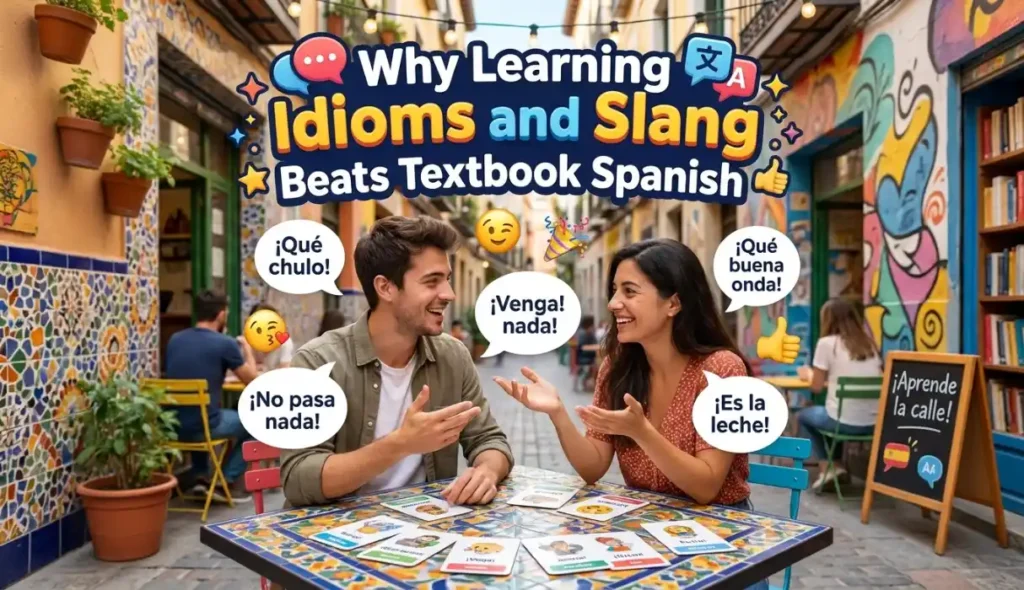 Why Learning Idioms and Slang Beats Textbook Spanish