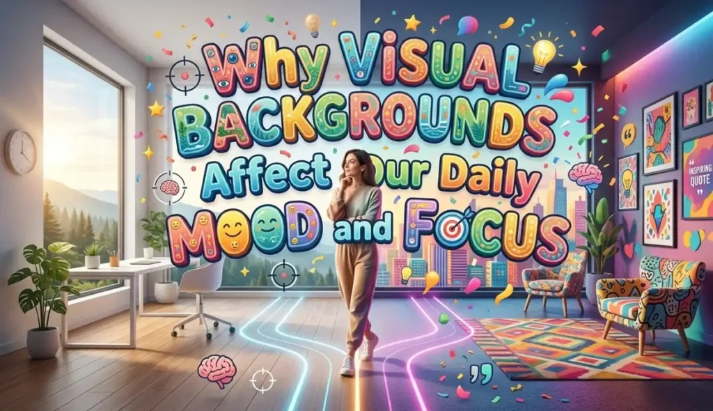 Why Visual Backgrounds Affect Our Daily Mood and Focus