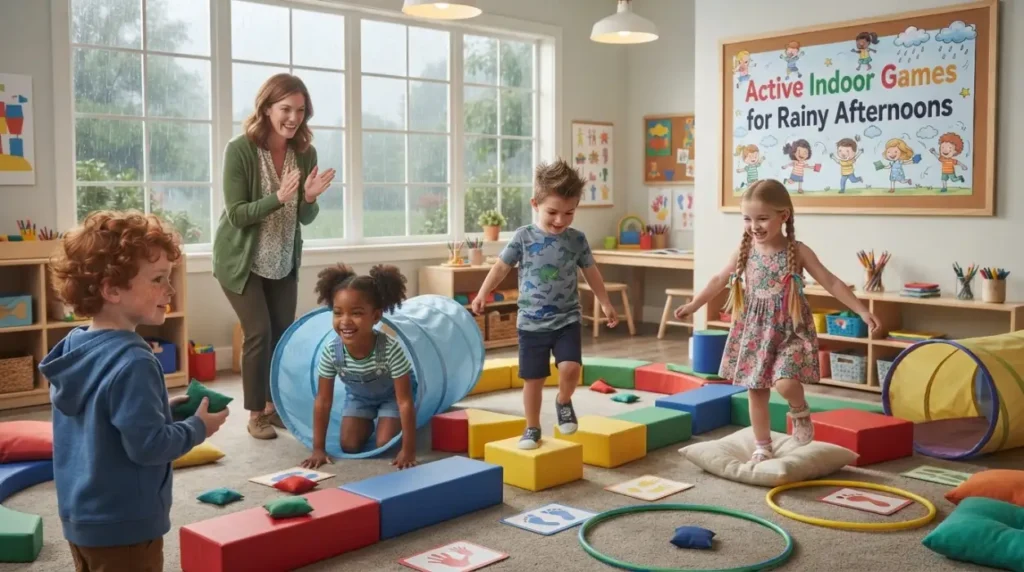 Active Indoor Games for Rainy Afternoons