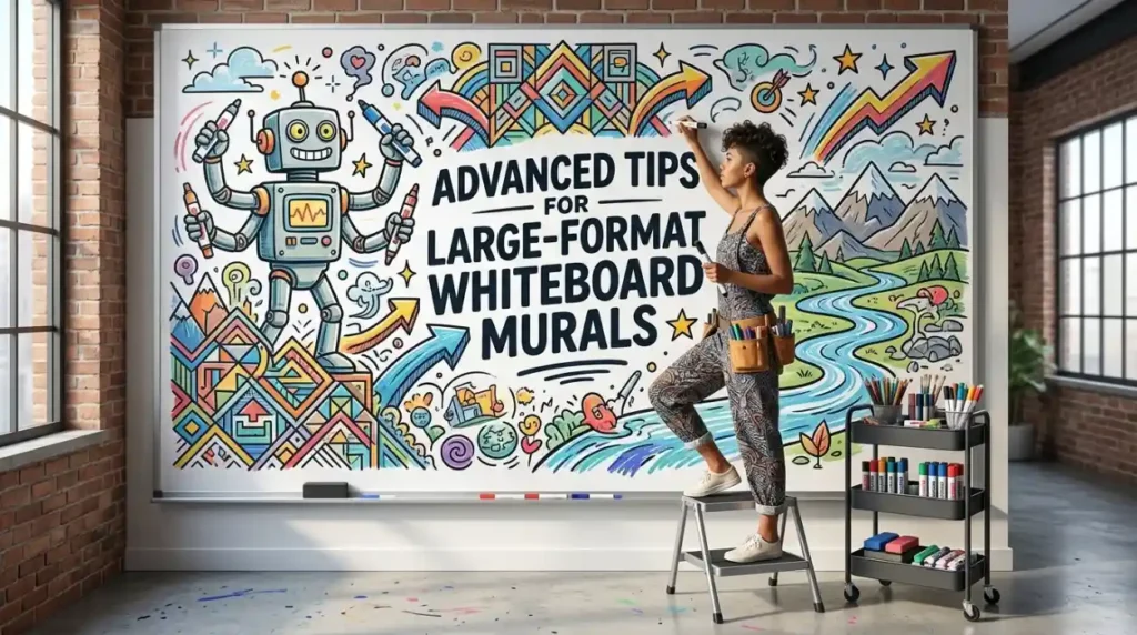 Advanced Tips for Large-Format Whiteboard Murals