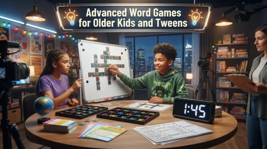 Advanced Word Games for Older Kids and Tweens