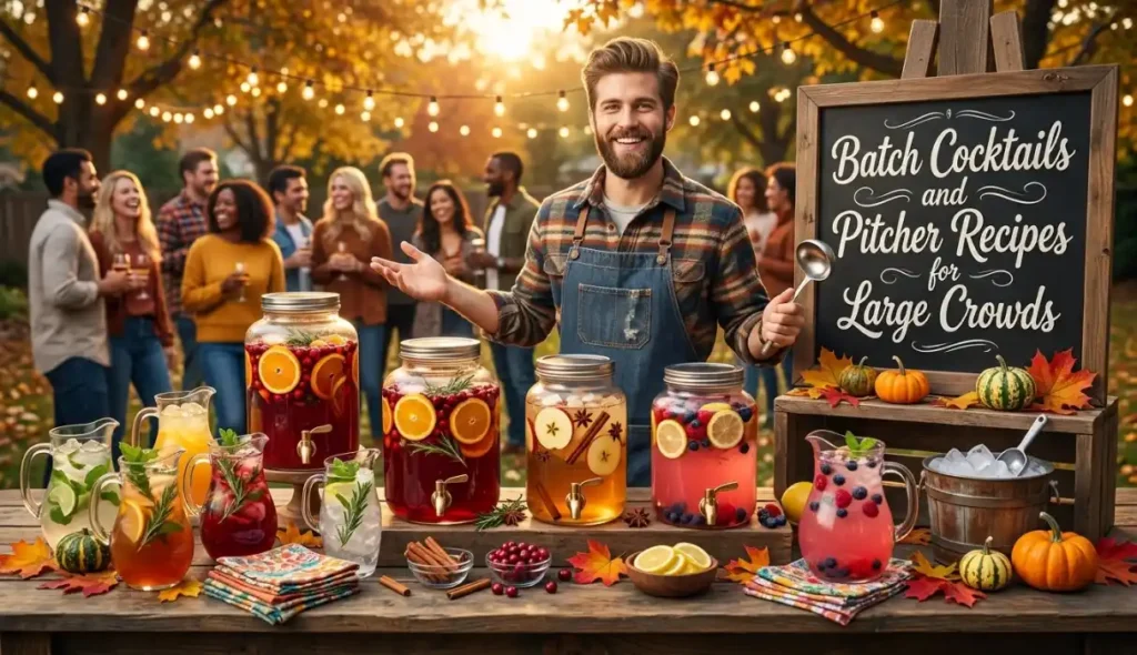 Batch Cocktails and Pitcher Recipes for Large Crowds
