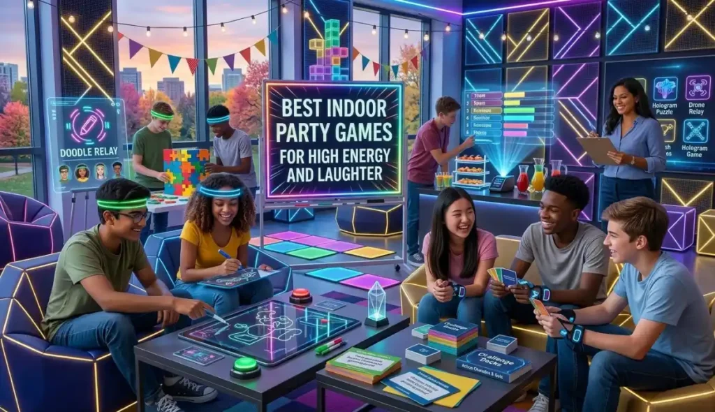 Best Indoor Party Games for High Energy and Laughter
