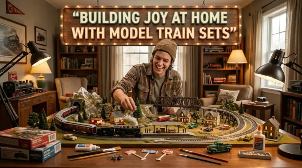 Building Joy at Home with Model Train Sets