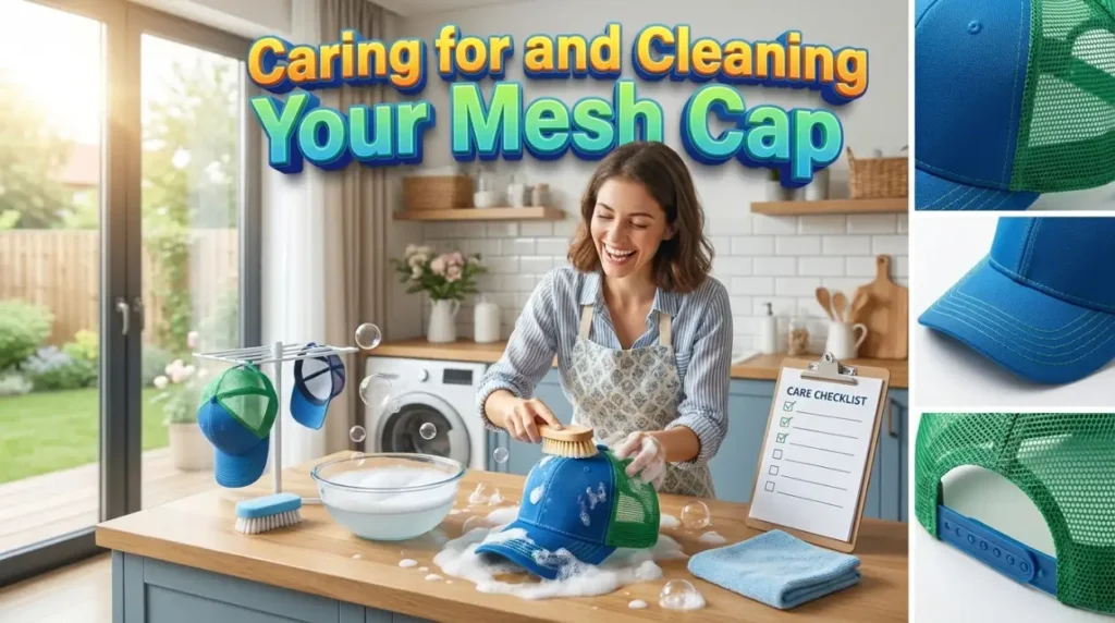 Caring for and Cleaning Your Mesh Cap