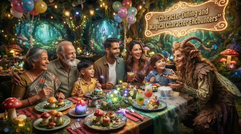 Character Dining and Magical Character Encounters