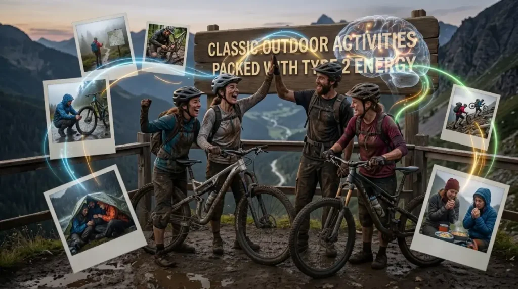 Classic Outdoor Activities Packed with Type 2 Energy