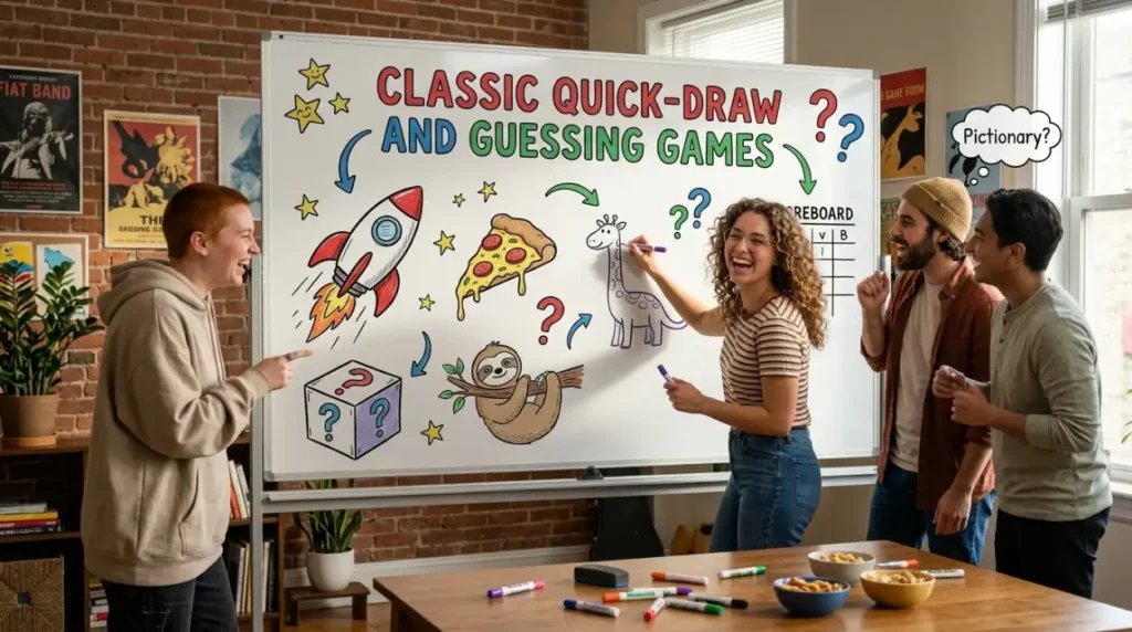 Classic Quick-Draw and Guessing Games