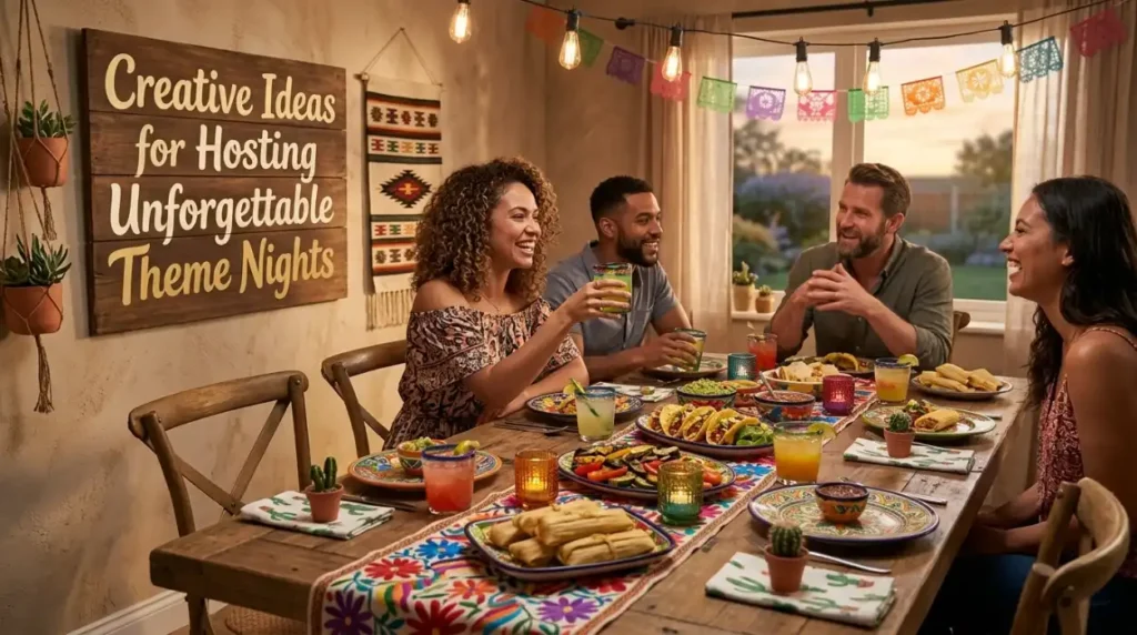 Creative Ideas for Hosting Unforgettable Theme Nights
