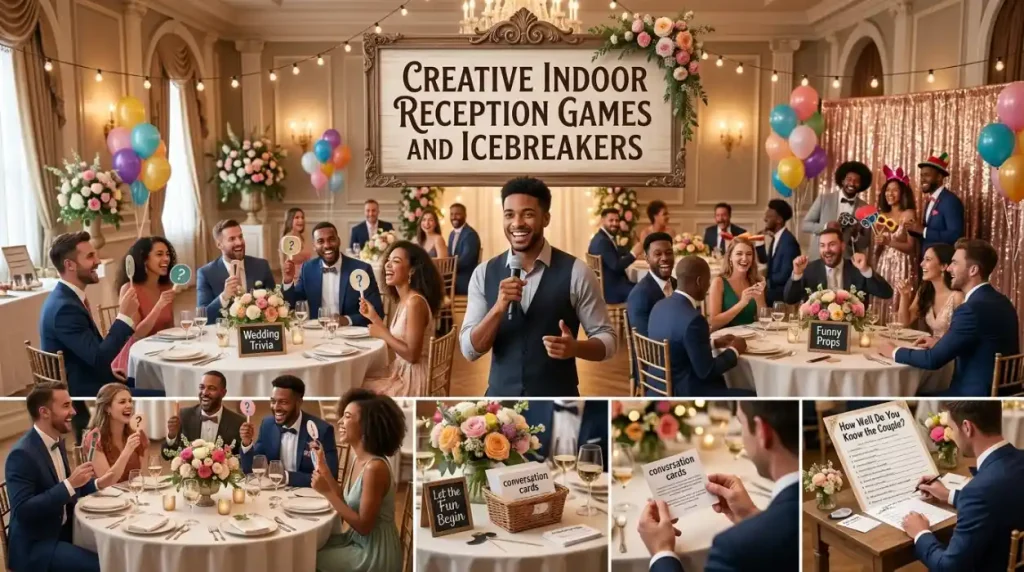 Creative Indoor Reception Games and Icebreakers