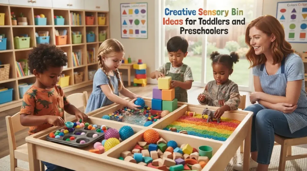 Creative Sensory Bin Ideas for Toddlers and Preschoolers