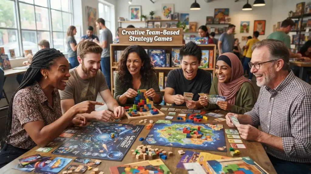 Creative Team-Based Strategy Games