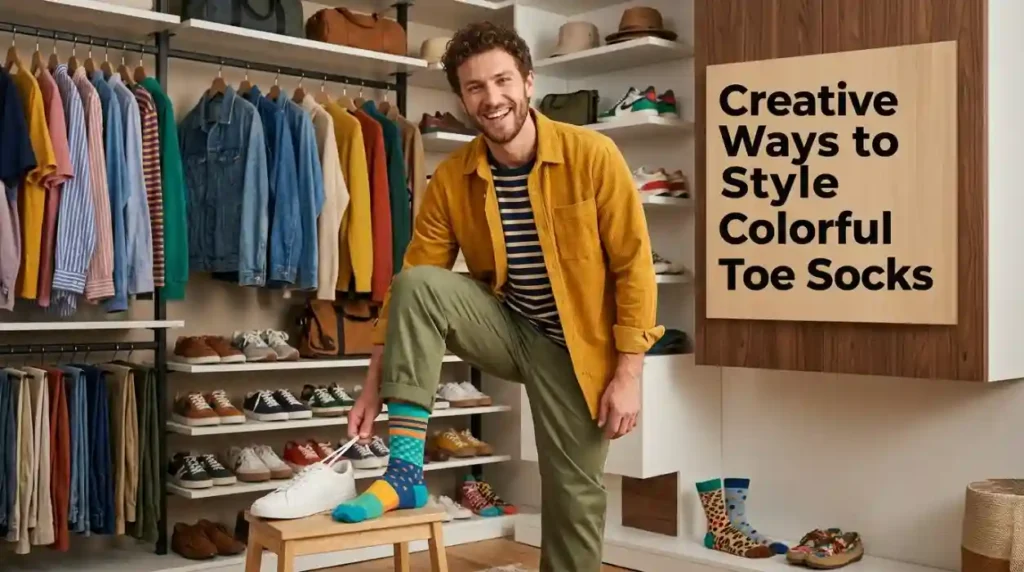 Creative Ways to Style Colorful Toe Socks