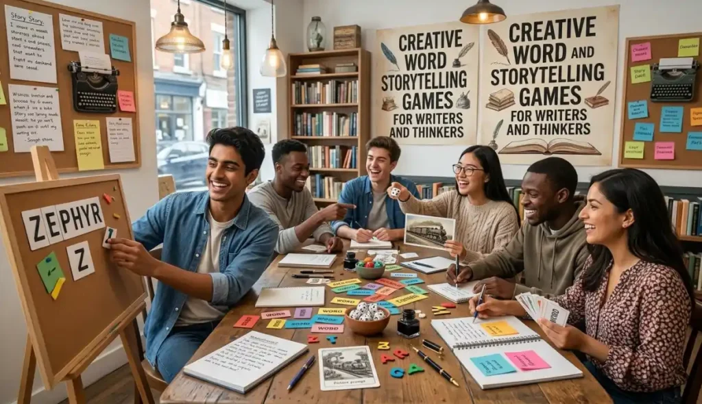 Creative Word and Storytelling Games for Writers and Thinkers