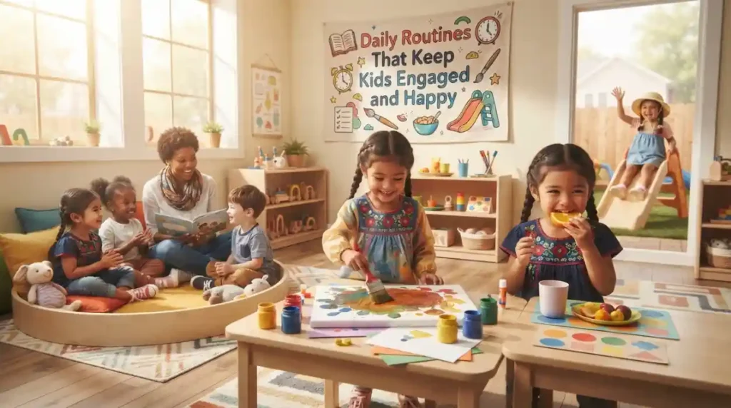 Daily Routines That Keep Kids Engaged and Happy