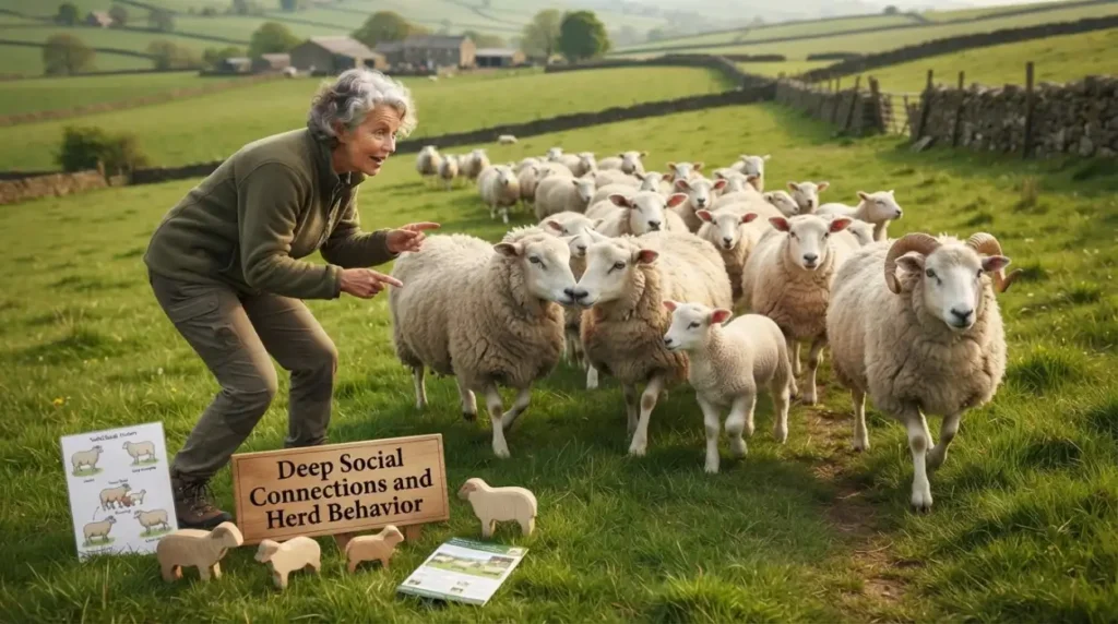 Deep Social Connections and Herd Behavior