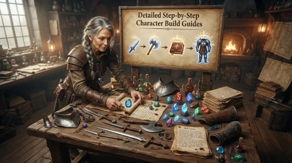 Detailed Step-by-Step Character Build Guides